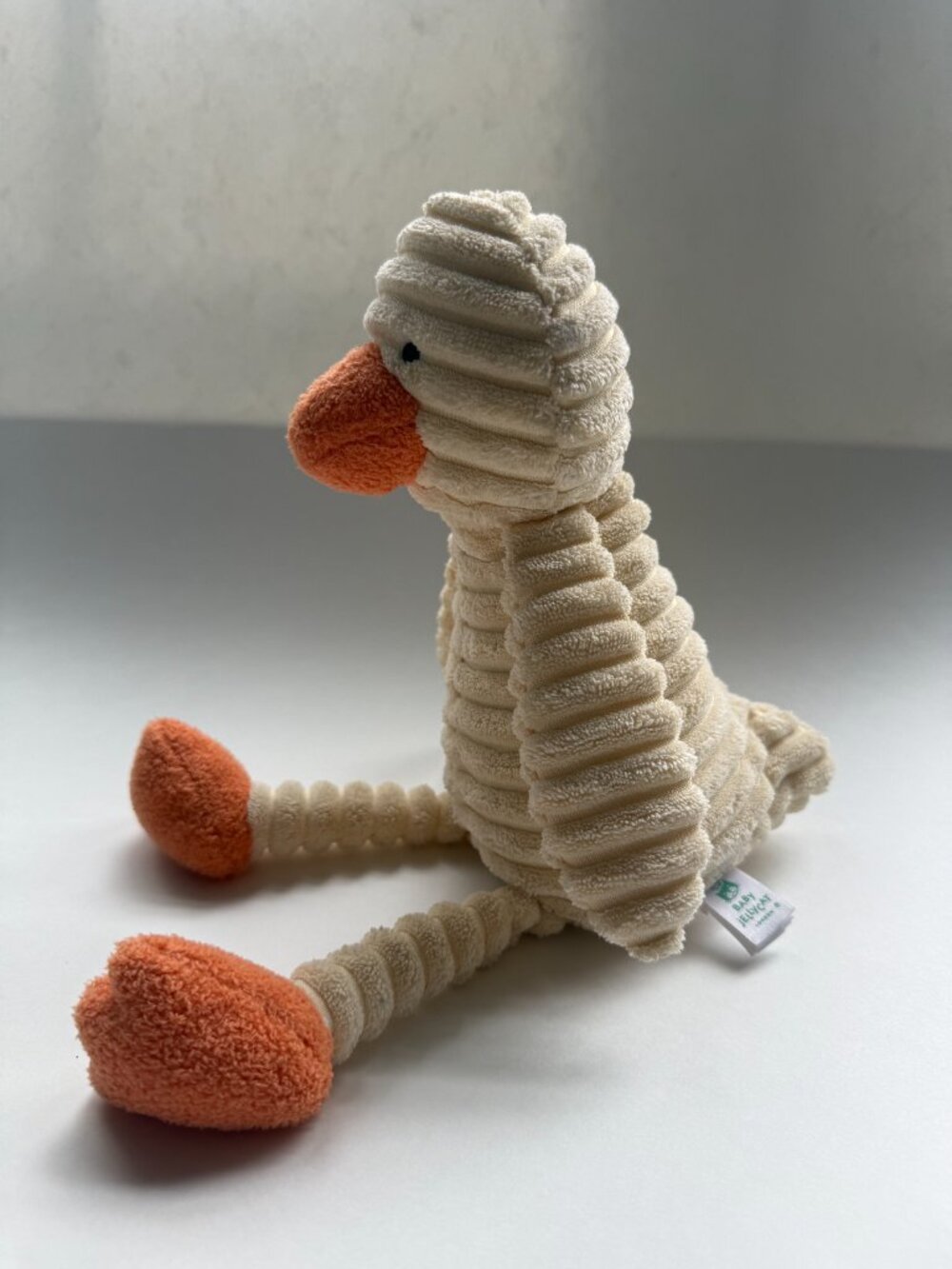 RETIRED Jellycat Cordy Roy Baby Duckling - Plush Stuffed Animal Toy - Picture 3 of 8